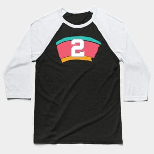 San Antonio Spurs Baseball T-Shirt